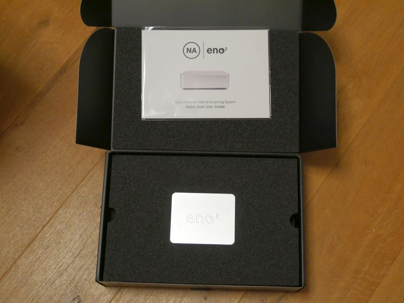 Network Acoustics ENO 2 offene Verpackung